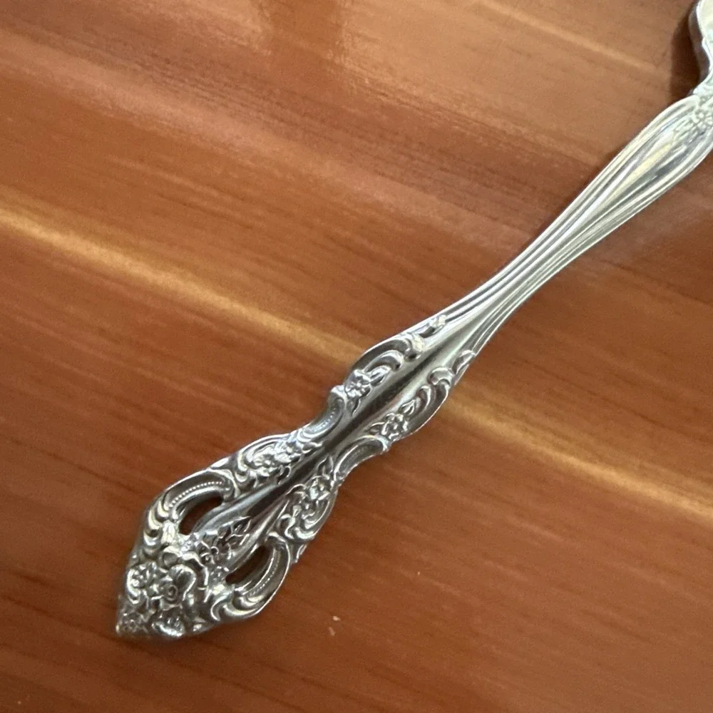 Oneida Michelangelo CUBE Stainless Steel Flatware Salad Forks Set Of 2